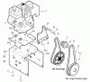 Murray 627850x5A - 27" Single Stage Snow Thrower (2003) Listas de piezas de repuesto y dibujos Engine