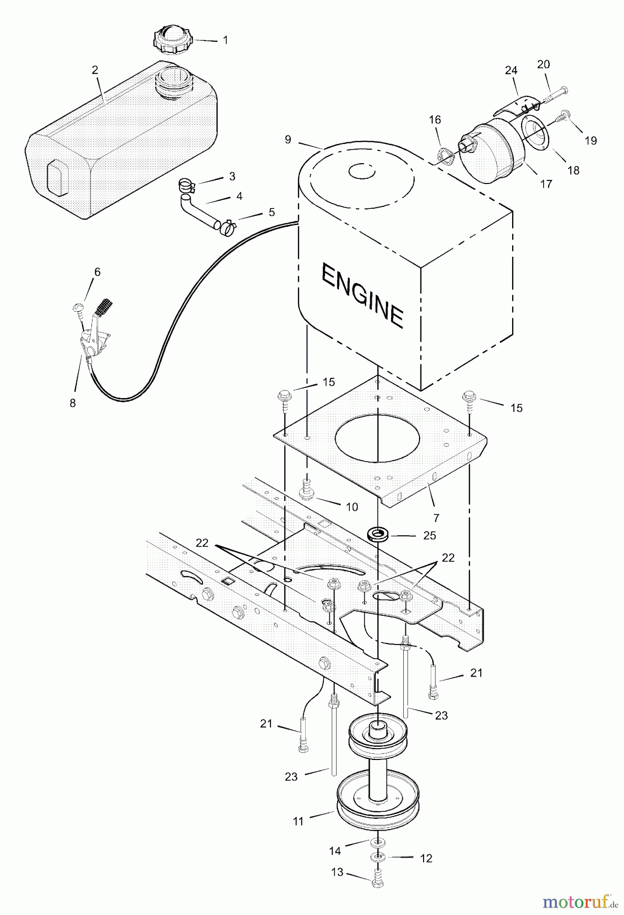  Murray Rasen- und Gartentraktoren 40507x8A - Scotts 40
