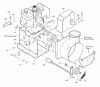 Murray 629104x6C - Ultra 29" Dual Stage Snow Thrower (2001) Listas de piezas de repuesto y dibujos Frame
