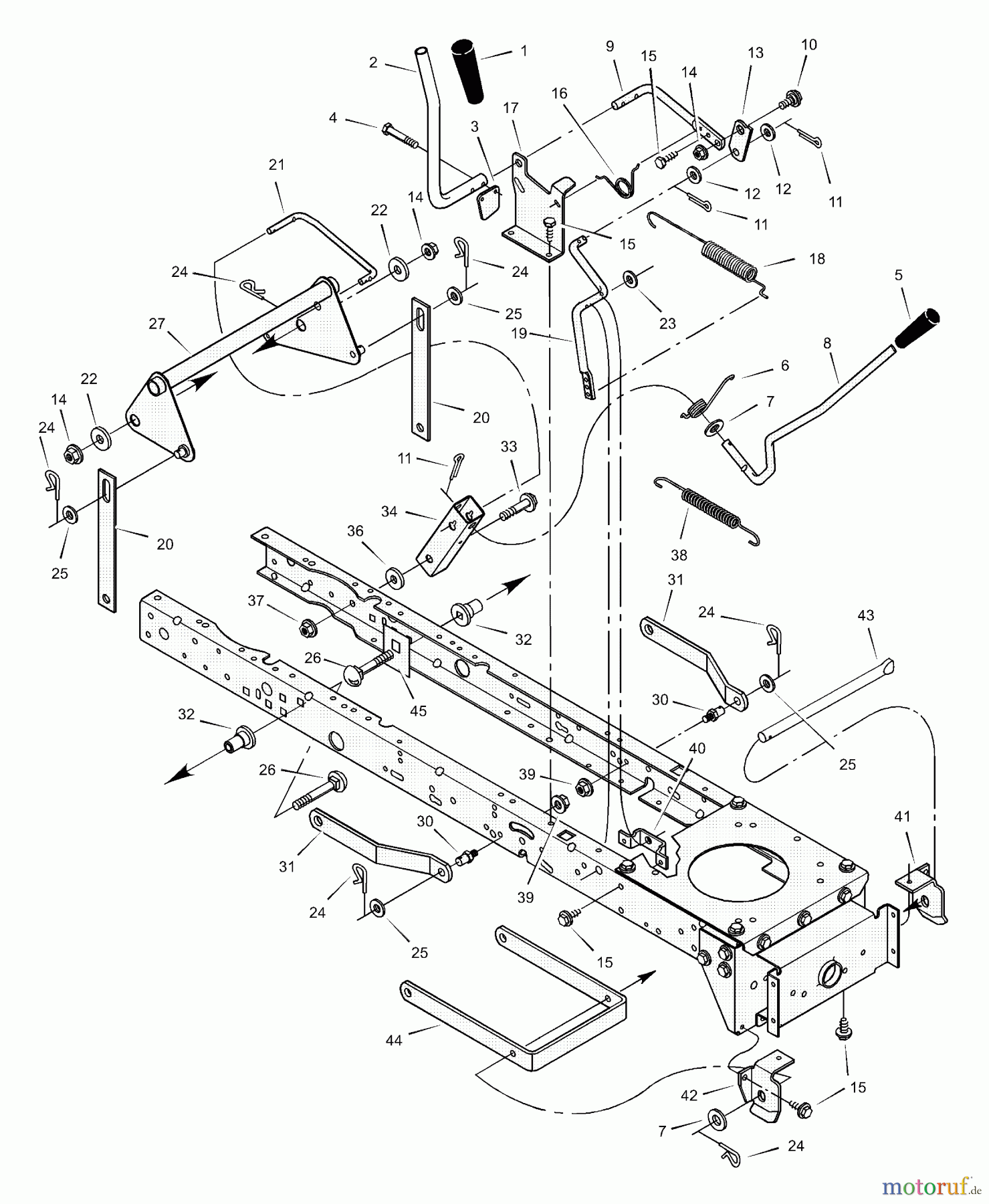  Murray Rasen- und Gartentraktoren 40507x8A - Scotts 40