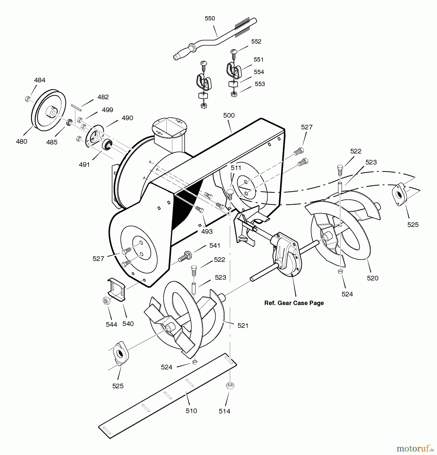 Murray Schneefräsen 629105x83A - B&S/Murray 29