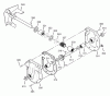 Murray 629108x30A - 29" Dual Stage Snow Thrower (2003) Listas de piezas de repuesto y dibujos Gear Case