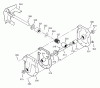 Murray 629118x0A - B&S/ 29" Dual Stage Snow Thrower (2003) (Northern Tool) Listas de piezas de repuesto y dibujos Gear Case