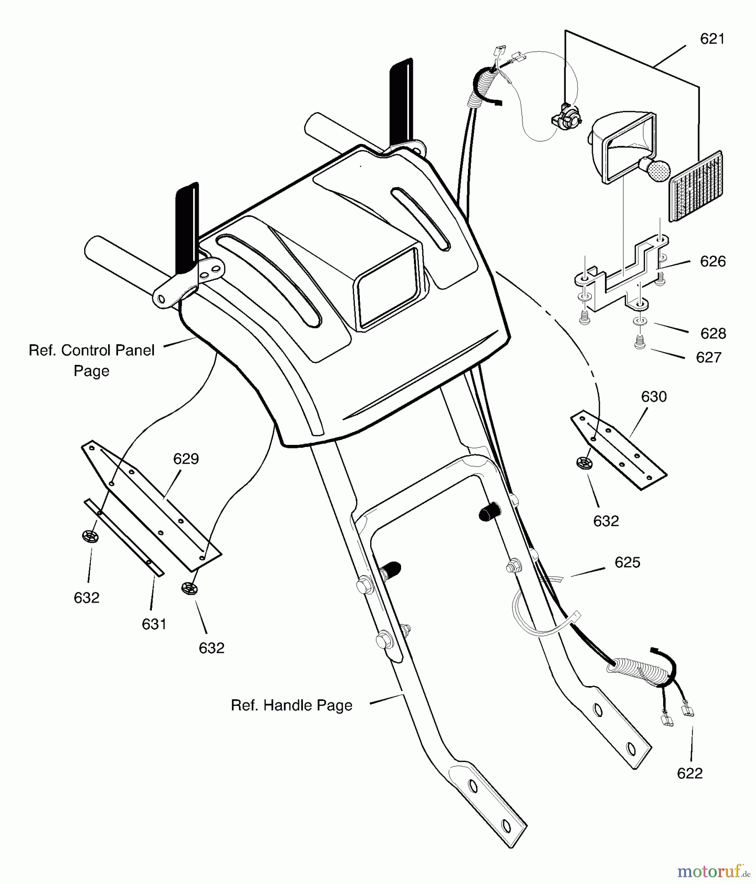 Murray Schneefräsen 629118x43A - Yard King 29