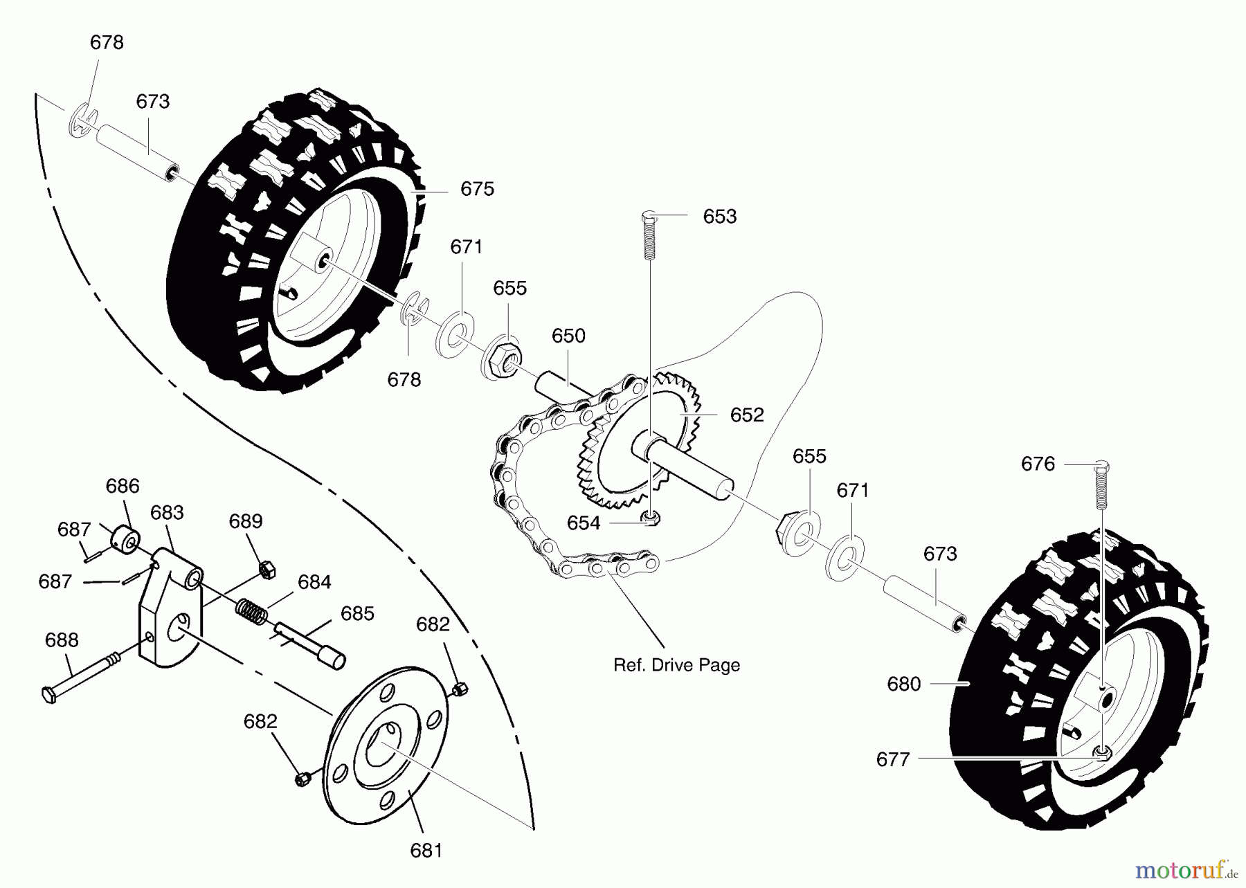  Murray Schneefräsen 629118x43A - Yard King 29