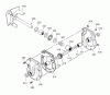 Murray 629904x0A - B&S/ 29" Dual Stage Snow Thrower (2002) (Northern Tool) Listas de piezas de repuesto y dibujos Gear Case