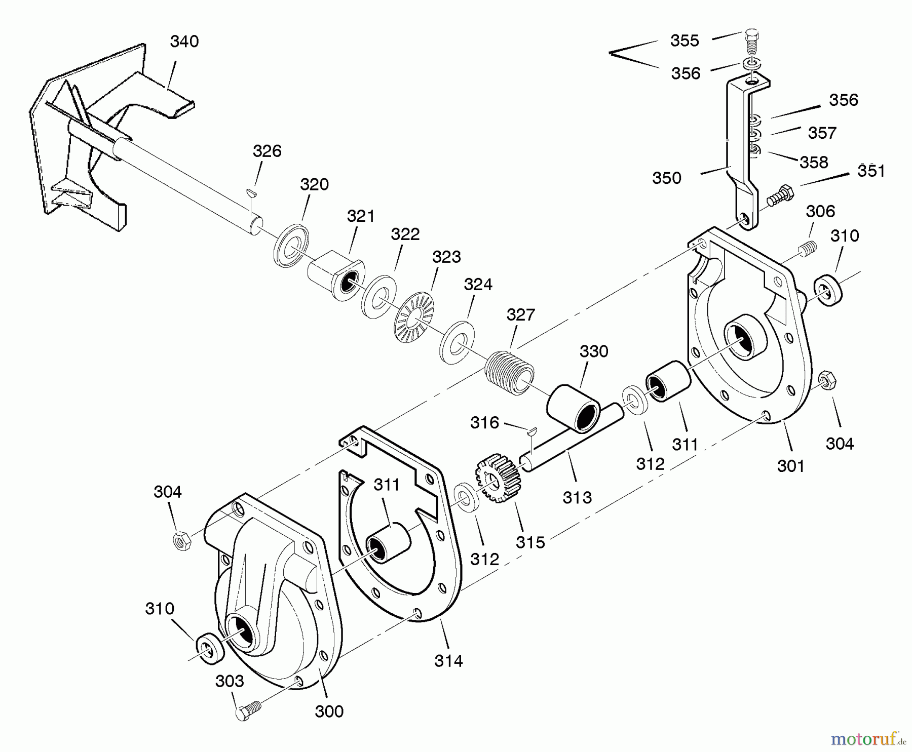 Murray Schneefräsen 631108x83A - B&S/Murray 31