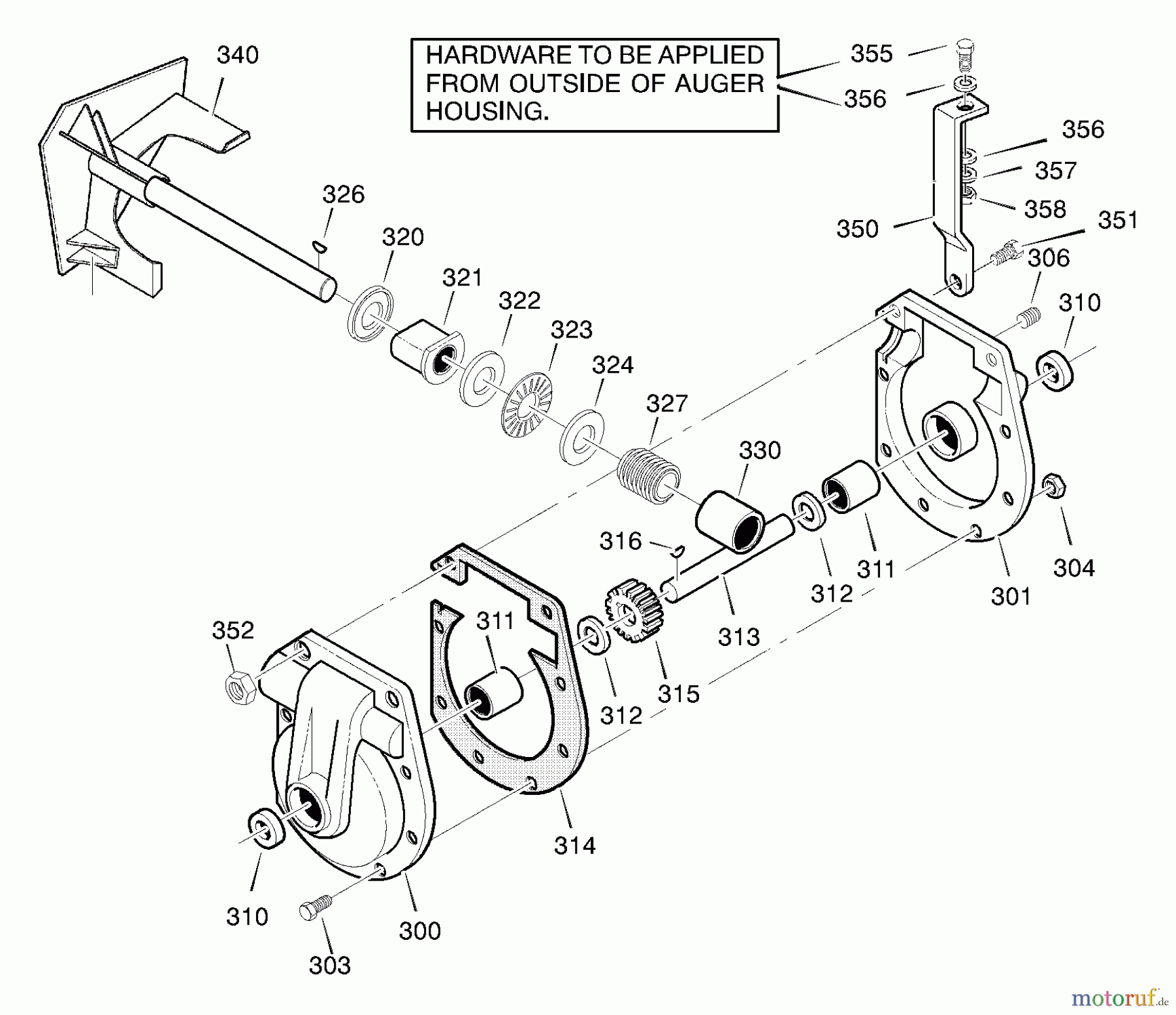  Murray Schneefräsen 631128x31B - Scotts 31