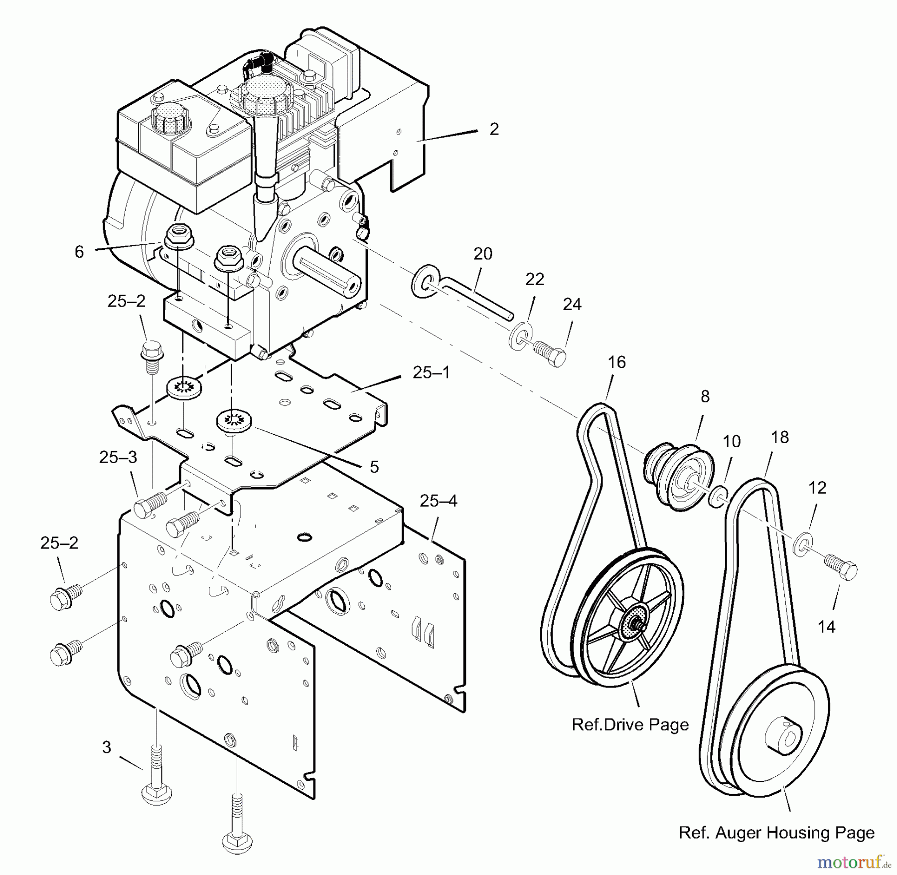  Murray Schneefräsen 631128x31C - Scotts 31
