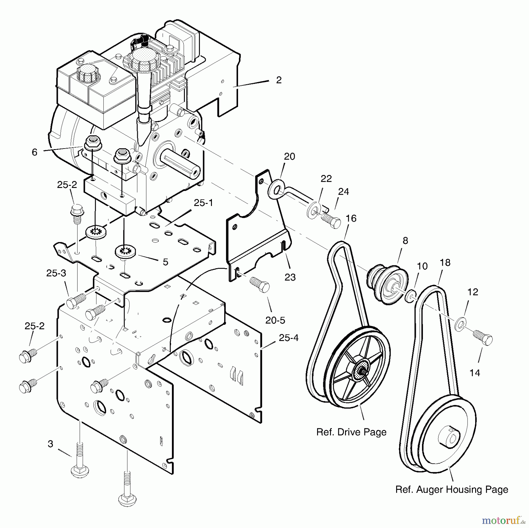  Murray Schneefräsen 631128x31D - Scotts 31