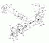 Murray 633128x43A - Yard King 33" Dual Stage Snow Thrower (2003) Listas de piezas de repuesto y dibujos Gear Case
