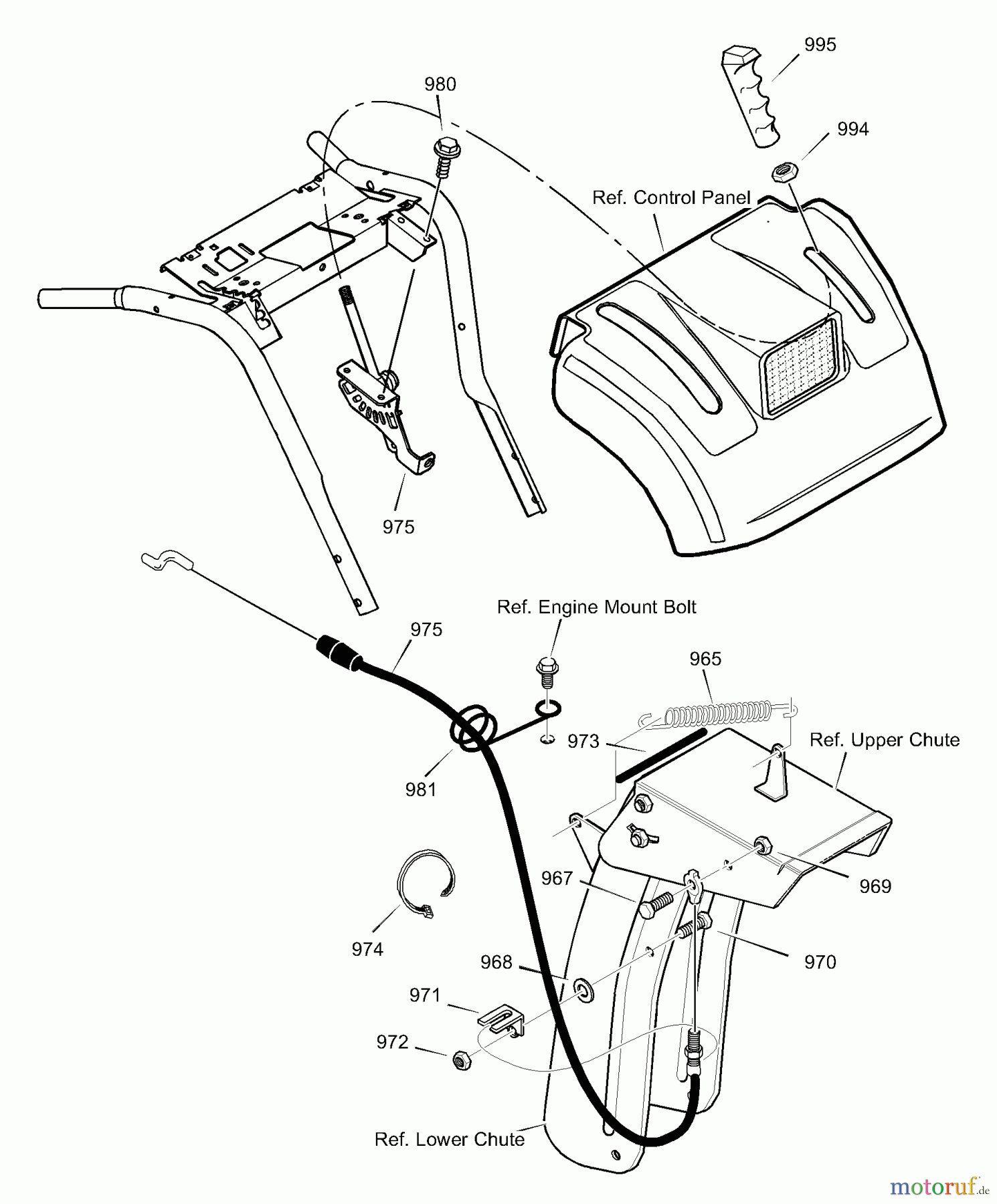  Murray Schneefräsen 633128x43A - Yard King 33