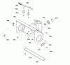 Murray BM924E (1696254-00) - Briggs & Stratton 24" Dual Stage Snowthrower, 9HP (CE) (2012) Spareparts Auger Housing Group (2990622)