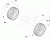 Murray BP2132S (1696159-00) - Briggs & Stratton 32" Dual Stage Snowthrower, 21HP (2012) Listas de piezas de repuesto y dibujos Wheels and Tires Group (2990446)