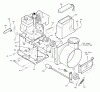 Murray C950-52121-2 - Craftsman 29" Single Stage Snow Thrower (2002) (Sears) Listas de piezas de repuesto y dibujos Frame