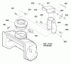 Murray C950-52234-2 - Craftsman 22" Single Stage Snow Thrower (2004) (Sears) Listas de piezas de repuesto y dibujos Discharge Chute