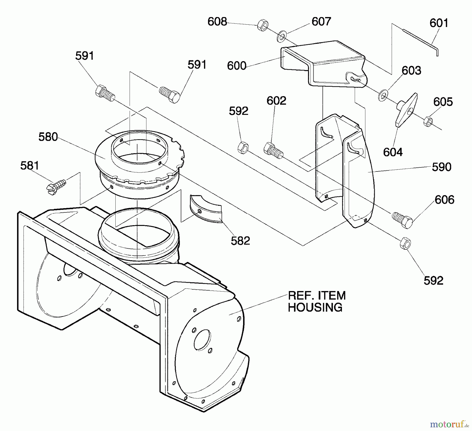  Murray Schneefräsen C950-52234-2 - Craftsman 22