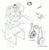 Murray C950-52405-0 - Craftsman 22" Dual Stage Snow Thrower (2004) (Sears) Listas de piezas de repuesto y dibujos Engine