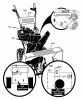 Murray C950-52409-0 - Craftsman 27" Dual Stage Snow Thrower (2004) (Sears) Ersatzteile Decals