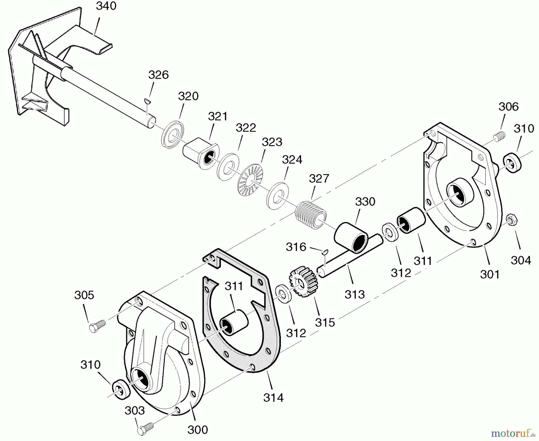  Murray Schneefräsen C950-52411-0 - Craftsman 29