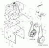 Murray C950-52415-0 - Craftsman 22" Dual Stage Snow Thrower (2004) (Sears) Listas de piezas de repuesto y dibujos Engine