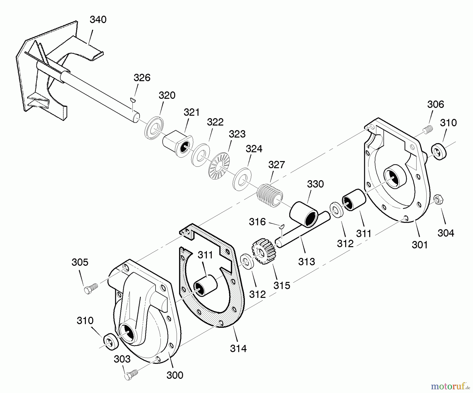  Murray Schneefräsen C950-52420-0 - Craftsman 27