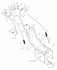 Murray C950-52421-0 - Craftsman 30" Dual Stage Snow Thrower (2004) (Sears) Listas de piezas de repuesto y dibujos Handle Assembly