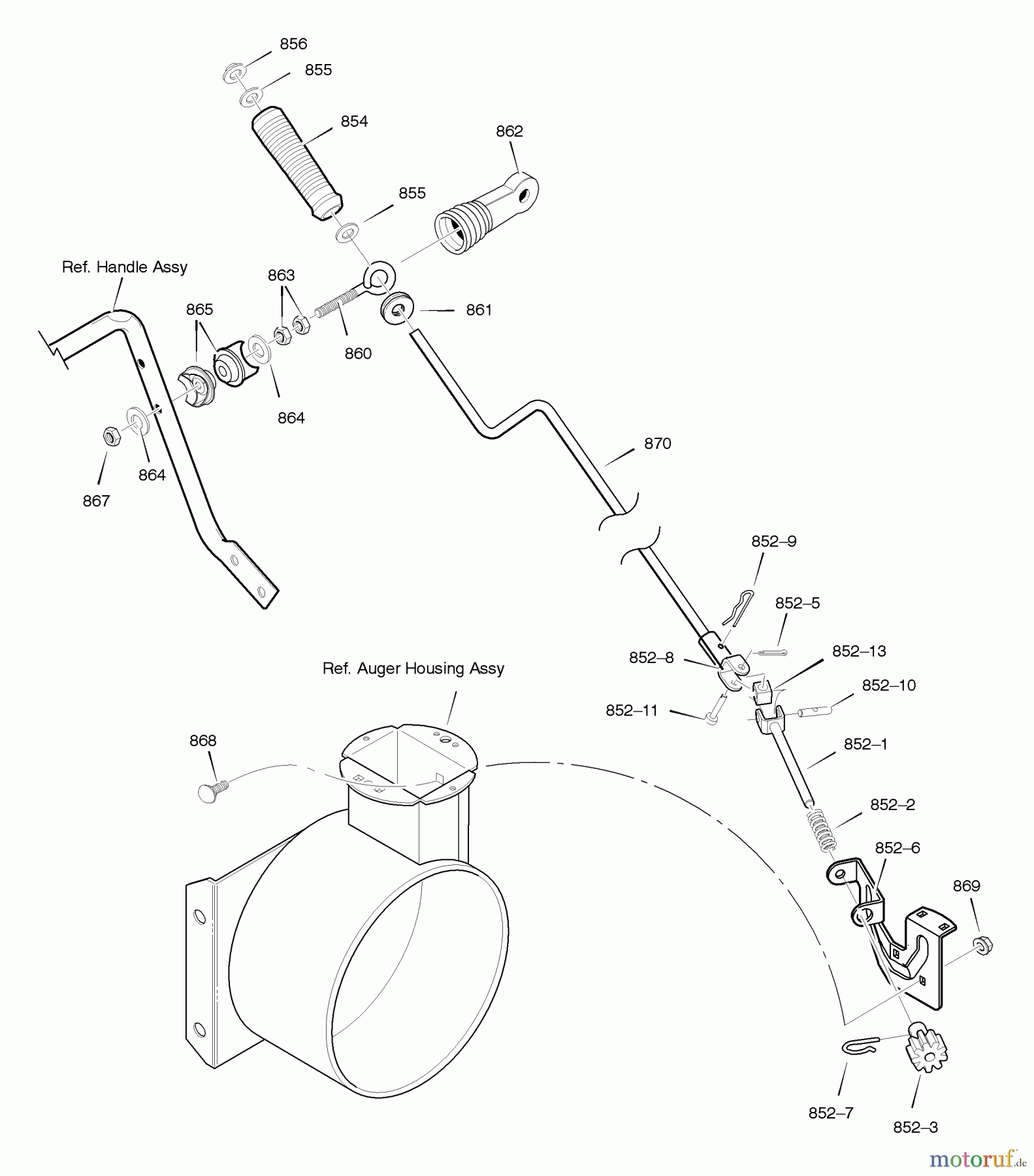  Murray Schneefräsen C950-52430-0 - Craftsman 27