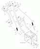 Murray C950-52430-0 - Craftsman 27" Dual Stage Snow Thrower (2004) (Sears) Ersatzteile Handle Assembly