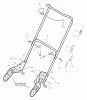 Murray C950-52435-0 - Craftsman 22" Single Stage Snow Thrower (2004) (Sears) Listas de piezas de repuesto y dibujos Handle Assembly