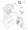 Murray C950-52721-0 (1695427) - Craftsman 24" Dual Stage Snow Thrower (2007) (Sears) Listas de piezas de repuesto y dibujos Engine
