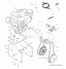 Murray C950-52813-0 (1695559) - Craftsman 27" Dual Stage Snow Thrower (2008) (Sears) Listas de piezas de repuesto y dibujos Engine