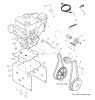 Murray C950-52843-0 (1695555) - Craftsman 27" Dual Stage Snow Thrower (2008) (Sears) Listas de piezas de repuesto y dibujos Engine