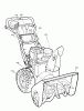 Murray C950-52913-0 (1695741A) - Craftsman 27" Dual Stage Snow Thrower (2009) (Sears) Spareparts Decals (2988755)