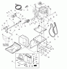 Murray C950-52946-0 (1695739) - Craftsman 24" Dual Stage Snow Thrower (2009) Listas de piezas de repuesto y dibujos Engine & Frame (2988682)