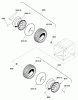 Murray CH61900 (1696052) - Canadiana 24" Dual Stage Snow Thrower (2011) Listas de piezas de repuesto y dibujos Wheel & Tire Group (2989413)