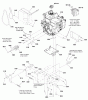 Murray CM741450H (1696055-01) - Canadiana 29" Dual Stage Snowthrower (2012) Listas de piezas de repuesto y dibujos Engine & Frame Group (2989926)
