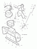 Murray ST0522 (622594x16NA) - Frontier 22" Single Stage Snow Thrower (2006) Listas de piezas de repuesto y dibujos Chute System