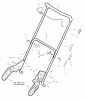 Murray ST0522 (622594x16NA) - Frontier 22" Single Stage Snow Thrower (2006) Listas de piezas de repuesto y dibujos Handle Assembly