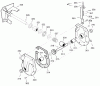 Murray ST1332 (632130x16B) - Frontier 32" Dual Stage Snow Thrower (2004) Listas de piezas de repuesto y dibujos Gear Case