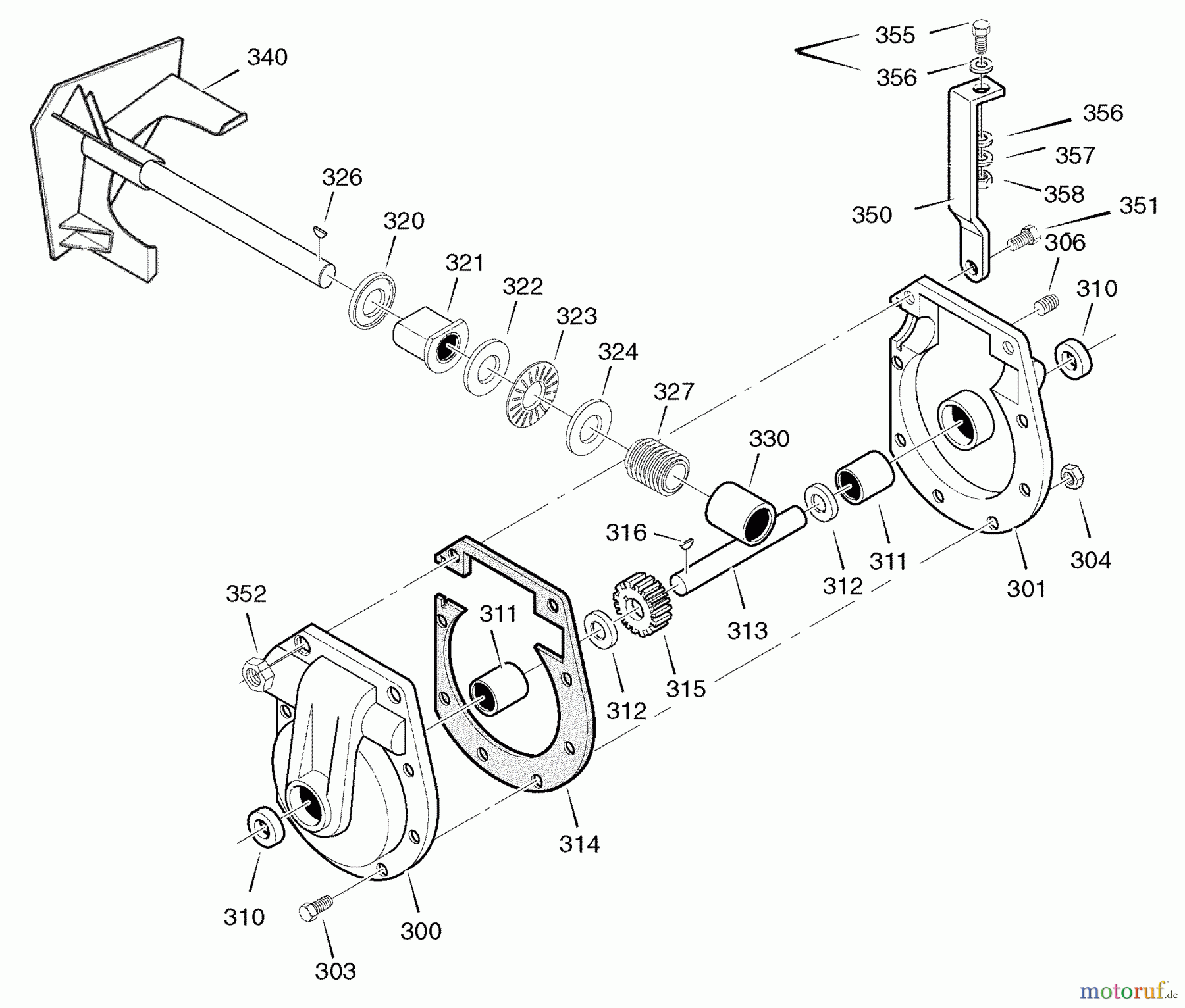  Murray Schneefräsen ST1332 (632130x16D) - Frontier 32