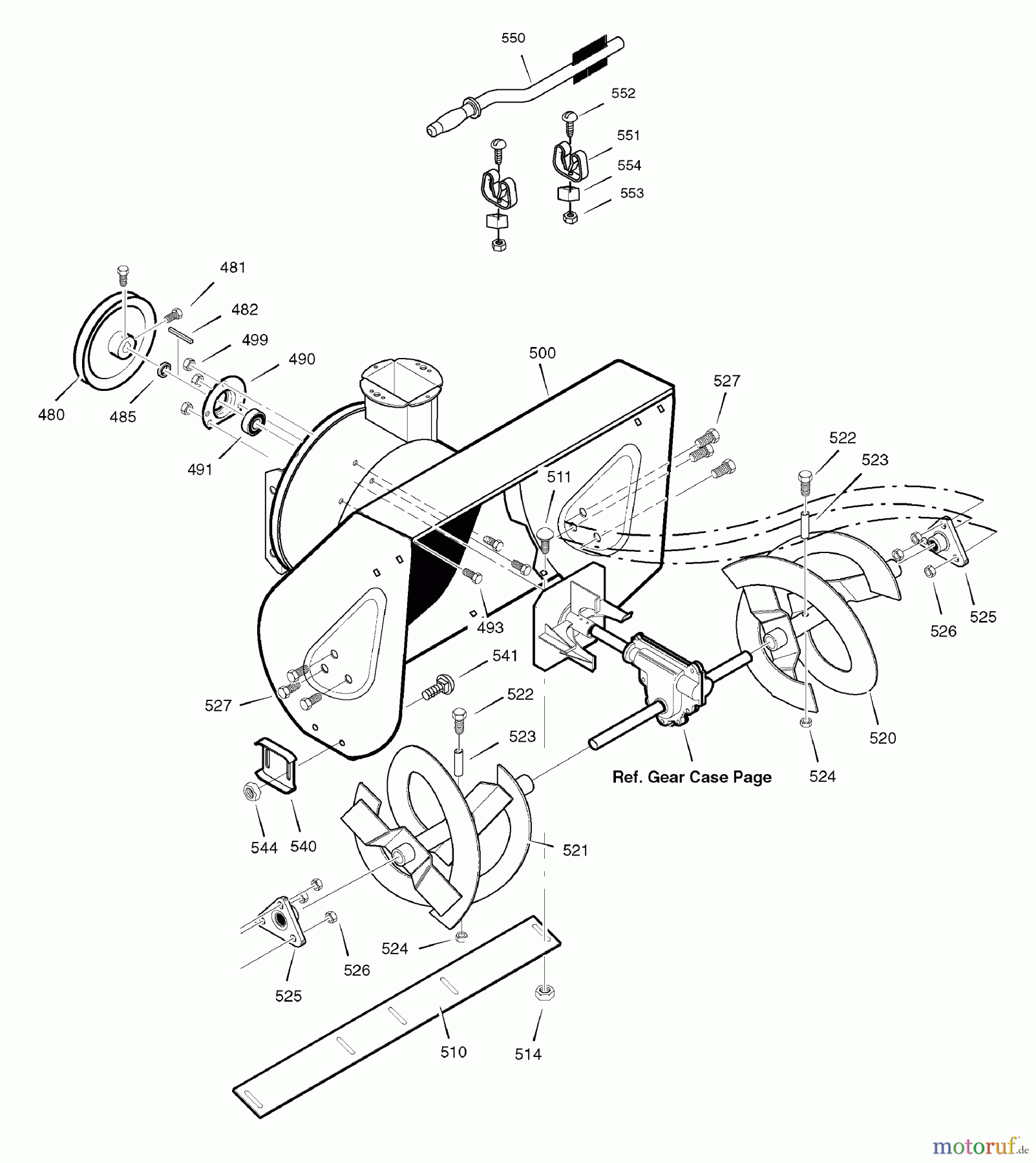  Murray Schneefräsen ST6524 (624650x16B) - Frontier 24