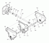 Murray ST6524 (624650x16B) - Frontier 24" Dual Stage Snow Thrower (2007) Listas de piezas de repuesto y dibujos Gear Case