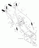 Murray ST6524 (624650x16B) - Frontier 24" Dual Stage Snow Thrower (2007) Listas de piezas de repuesto y dibujos Handle Assembly