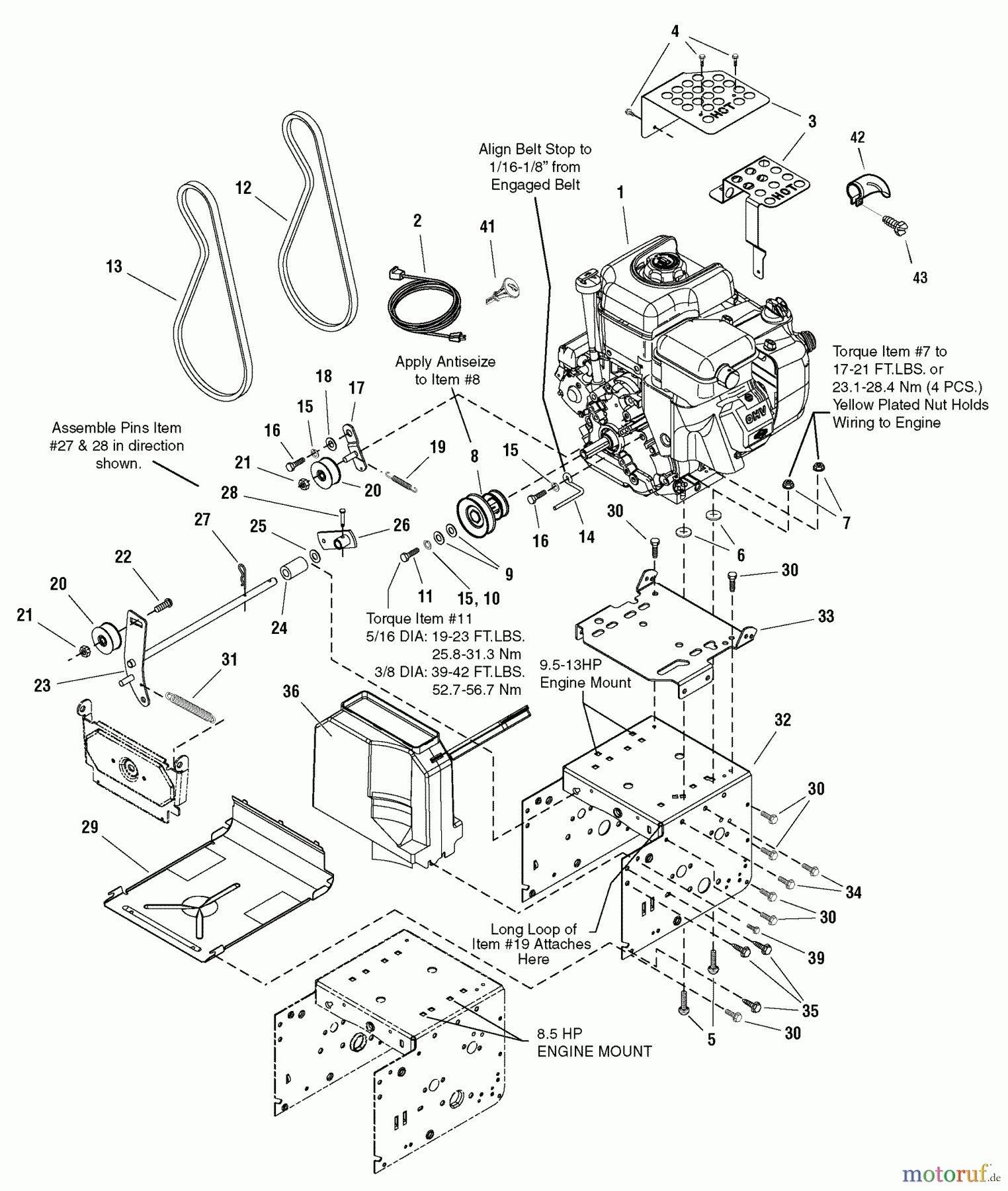  Murray Schneefräsen ST9528 (1694998) - Frontier 28