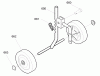 Murray 11052x30C - Cultivator (2001) Listas de piezas de repuesto y dibujos Wheel Assembly