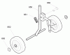 Murray 11052x4C - Cultivator (2001) Listas de piezas de repuesto y dibujos Wheel Assembly