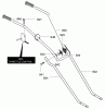 Murray 11052x6C - Ultra Cultivator (2001) Listas de piezas de repuesto y dibujos Handle Assembly