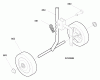 Murray 11052x92D - B&S/ Cultivator (2003) (Walmart) Listas de piezas de repuesto y dibujos Wheel Assembly