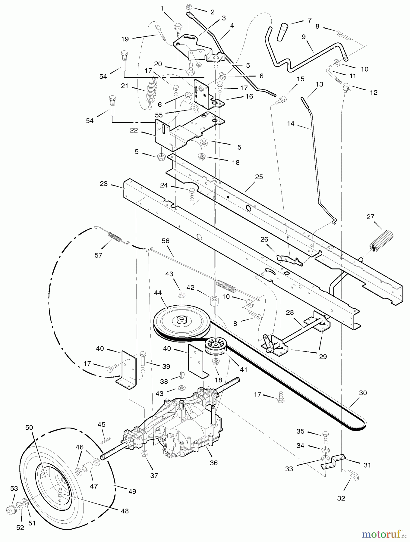  Murray Rasen- und Gartentraktoren 40542C - Murray 40